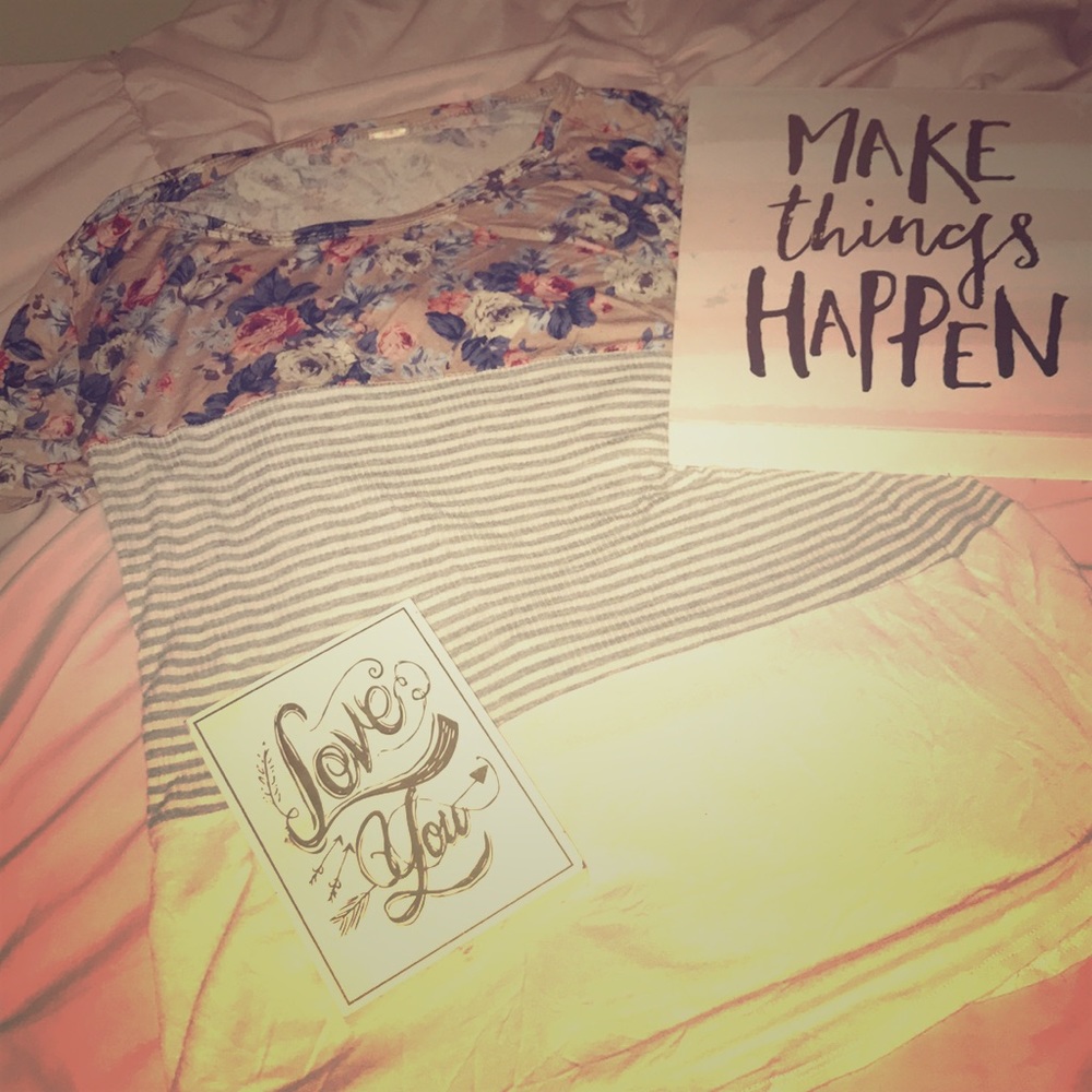 Classic Tee/ Adorable Color Block